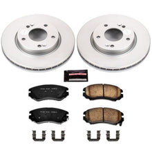 Load image into Gallery viewer, Power Stop 07-10 Hyundai Elantra Front Z17 Evolution Geomet Coated Brake Kit Brake Kits - Performance Blank PowerStop
