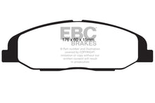 Load image into Gallery viewer, EBC 08-13 Cadillac CTS 3.0 Greenstuff Front Brake Pads Brake Pads - Performance EBC   
