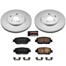 Load image into Gallery viewer, Power Stop 2002 Toyota Camry Front Z17 Evolution Geomet Coated Brake Kit Brake Kits - Performance Blank PowerStop
