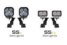 Load image into Gallery viewer, Diode Dynamics 16-21 Toyota Tacoma Stage Series 2in LED Ditch Light Kit - Sport Yellow Combo Light Accessories and Wiring Diode Dynamics   
