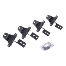Load image into Gallery viewer, Go Rhino 18-22 Jeep Wrangler JL 2DR Mounting Brackets (V-Series V3/RB10 Slim/RB20 Slim) - Tex. Blk Brackets Go Rhino
