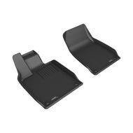 3D MAXpider 20-23 Porsche Taycan (9J1) Kagu Front Floor Mat - Black Floor Mats - Rubber 3D MAXpider   
