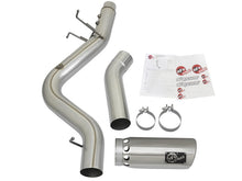 Load image into Gallery viewer, aFe ATLAS 5in DPF-Back Aluminized Steel Exhaust System w/Polished Tips 2017 GM Duramax 6.6L (td) L5P DPF Back aFe
