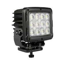 Load image into Gallery viewer, Go Rhino Xplor Bright Series Rectangle SingleLED Spot Light Kit (Surface Mount) 5in. - Blk (Pair) Light Bars &amp; Cubes Go Rhino   

