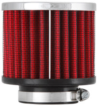 Load image into Gallery viewer, K&amp;N 1.5in Flange ID x 3in OD x 2.5in H Chrome Finish Rubber Base Crankcase Vent Filter Air Filters - Universal Fit K&amp;N Engineering   
