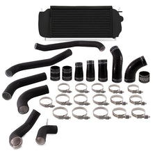 Load image into Gallery viewer, Mishimoto 2017+ Ford F150 3.5L EcoBoost Performance Intercooler Kit - Black Cooler Black Pipes Intercooler Kits Mishimoto
