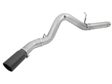Load image into Gallery viewer, aFe Atlas Exhaust 5in DPF-Back Aluminized Steel w/ Black Tips 16-17 GM Diesel Truck V8-6.6L (td) DPF Back aFe
