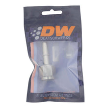 Load image into Gallery viewer, DeatschWerks 8AN Female Flare Swivel to 3/8in Male EFI Quick Disconnect - Anodized DW Titanium Fuel Components Misc DeatschWerks
