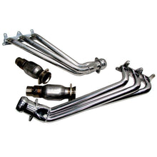 Load image into Gallery viewer, BBK 10-11 Camaro V6 Long Tube Exhaust Headers With Converters - 1-5/8 Chrome Headers &amp; Manifolds BBK
