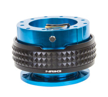 Load image into Gallery viewer, NRG Quick Release Kit - Pyramid Edition - Blue Body / Black Pyramid Ring Quick Release Adapters NRG
