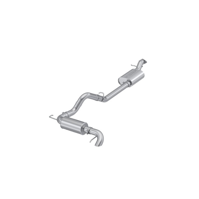 MBRP 2021-2023 Ford Bronco 2.3L/2.7L Stainless Steel 3in Cat-Back, Single High Clearance Rear Exit Catback MBRP   