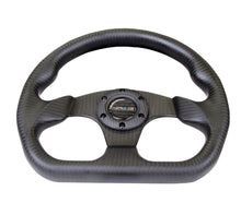 Load image into Gallery viewer, NRG Carbon Fiber Steering Wheel (320mm) Flat Bottom Matte Black Carbon Steering Wheels NRG
