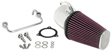 Load image into Gallery viewer, K&amp;N 08-10 Harley Davidson Touring Models Performance Intake Kit - Bright Aluminized Cold Air Intakes K&amp;N Engineering   
