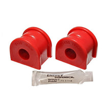 Load image into Gallery viewer, Energy Suspension 97-04 Chevy Corvette Red 19mm Rear Sway Bar Bushing Set - Reuse OE Brackets Bushing Kits Energy Suspension
