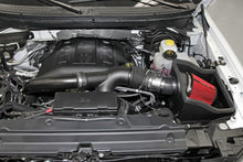 Load image into Gallery viewer, Spectre 12-14 Ford F150 V6-3.5L F/I Air Intake Kit - Polished w/Red Filter Cold Air Intakes Spectre
