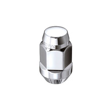 Load image into Gallery viewer, McGard Hex Lug Nut (Cone Seat Bulge Style) M12X1.5 / 3/4 Hex / 1.45in. Length (Box of 100) - Chrome Lug Nuts McGard
