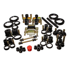 Load image into Gallery viewer, Energy Suspension 85-93 Ford Mustang Black Hyper-flex Master Bushing Set w/ V-8 Bushings - Full Vehicle Kits Energy Suspension
