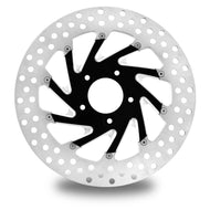 Performance Machine Disc/Carr 11.8 Del Rey Rr Left - Contrast Cut Platinum Misc Powersports Performance Machine   