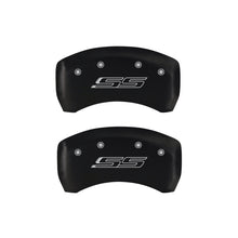 Load image into Gallery viewer, MGP 4 Caliper Covers Engraved Front &amp; Rear Gen 5/SS Red finish silver ch Caliper Covers MGP
