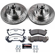 Power Stop 91-93 Chevrolet Caprice Front Z26 Street Warrior Brake Kit Brake Kits - Performance D&S PowerStop   