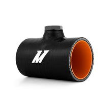 Load image into Gallery viewer, Mishimoto 2.5in Black Silicone Coupler w/ 1/8in NPT Bung Silicone Couplers &amp; Hoses Mishimoto
