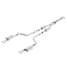 Load image into Gallery viewer, Borla 09-14 Dodge Challenger R/T 5.7L RWD 2Dr. Dual Rctgl. Angle S-Type CB Exhaust - Rear Split Exit Catback Borla
