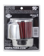 Load image into Gallery viewer, K&amp;N 1in Flange L x 3in OD x 2.5in Height Clamp On Crankcase Vent Filter Air Filters - Universal Fit K&amp;N Engineering   
