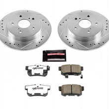 Load image into Gallery viewer, Power Stop 07-13 Suzuki SX4 Rear Z26 Street Warrior Brake Kit Brake Kits - Performance D&amp;S PowerStop   
