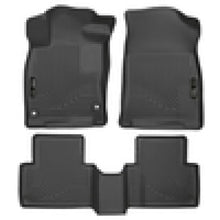 Load image into Gallery viewer, Husky Liners 2016 Honda Civic (4DR) WeatherBeater Combo Black Floor Liners Floor Mats - Rubber Husky Liners
