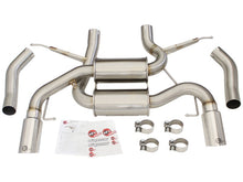 Load image into Gallery viewer, aFe MACHForce XP 2.5in Axle Back Stainless Exhaust w/ Polished Tips 07-13 BMW 335i 3.0L L6 (E90/92) Axle Back aFe
