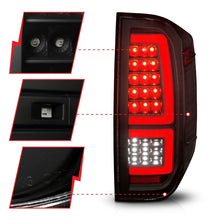 Load image into Gallery viewer, ANZO 2014-2021 Toyota Tundra LED Taillights Black Housing/Smoke Lens Tail Lights ANZO

