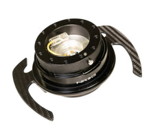 Load image into Gallery viewer, NRG Quick Release Kit Gen 4.0 - Black Body / Black Ring w/ CF Handles Quick Release Adapters NRG
