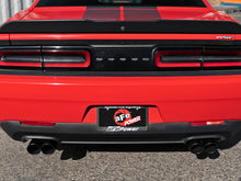 Load image into Gallery viewer, aFe MACH Force-Xp 2-1/2in 304 SS Cat-Back Exhaust 15-21 Dodge Challenger V6-3.6L - Quad Black Tip Catback aFe
