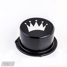 Load image into Gallery viewer, Turbo XS 15-16 Subaru WRX Billet Aluminum Vacuum Pump Cover - Black Engine Covers Turbo XS
