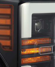Load image into Gallery viewer, AlphaRex 17-19 Ford F-250 SD PRO-Series Proj Headlights Plank Style Black w/Activ Light/Seq Signal Headlights AlphaRex

