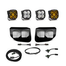 Load image into Gallery viewer, Baja Designs BAJ447737UP Baja Designs 2020+ Ford Super Duty Fog Lights FPK Amber SAE/Pro DC Baja Designs w/Upfitter
