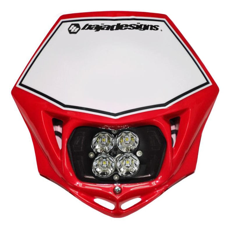 Baja Designs BAJ5570014R Baja Designs Motorcycle Race Light LED DC Red Squadron Sport