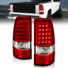Load image into Gallery viewer, ANZO 1999-2007 Chevrolet Silverado 1500 LED Taillights Red/Clear Tail Lights ANZO
