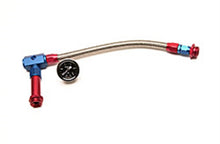 Load image into Gallery viewer, Russell Performance -6 AN to 3/8in Female NPT ProFlex Holley 4150 Dual Inlet Carb Kit (Red/Blue) Carburetor Fuel Inlet Kits Russell
