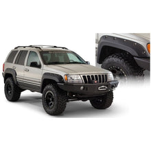 Load image into Gallery viewer, Bushwacker 99-04 Jeep Grand Cherokee Cutout Style Flares 4pc - Black Fender Flares Bushwacker
