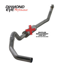 Load image into Gallery viewer, Diamond Eye KIT 4in TB MFLR RPLCMENT PIPE SGL SS: 98.5-02 DODGE CUMMINS 5.9L Turbo Back Diamond Eye Performance
