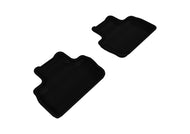 3D MAXpider 2006-2013 Lexus IS Kagu 2nd Row Floormats - Black Floor Mats - Rubber 3D MAXpider   