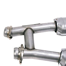 Load image into Gallery viewer, BBK 86-93 Mustang 5.0 High Flow H Pipe With Catalytic Converters - 2-1/2 Downpipe Back BBK
