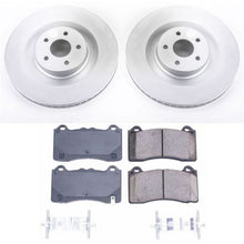 Load image into Gallery viewer, Power Stop 16-18 Ford Focus Front Z17 Evolution Geomet Coated Brake Kit Brake Kits - Performance Blank PowerStop
