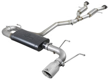 Load image into Gallery viewer, aFe Large Bore HD 3in 304 SS Cat-Back Exhaust w/ Polished Tips 14-19 Jeep Grand Cherokee V6-3.6L Catback aFe
