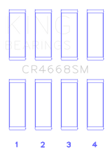 Load image into Gallery viewer, King Chrysler/Mitsubishi/Hyundai/Kia World Engine (Size 0.25 Oversized) Connecting Rod Bearing Set Bearings King Engine Bearings
