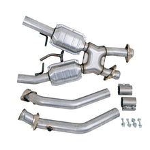 Load image into Gallery viewer, BBK 86-93 Mustang 5.0 High Flow X Pipe With Catalytic Converters - 2-1/2 Catback BBK
