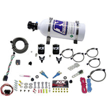 Load image into Gallery viewer, Nitrous Express 03-18 Nissan 350Z/370Z Dual Nozzle (35-150HP) w/5lb Bottle Bottle Nitrous Systems Nitrous Express
