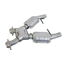 Load image into Gallery viewer, BBK 96-98 Mustang 4.6 GT High Flow X Pipe With Catalytic Converters - 2-1/2 Catback BBK
