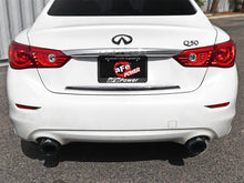 Load image into Gallery viewer, aFe Takeda 2.5in 304 SS Axle-Back Exhaust w/ Black Tips 16-18 Infiniti Q50 V6-3.0L (tt) Axle Back aFe
